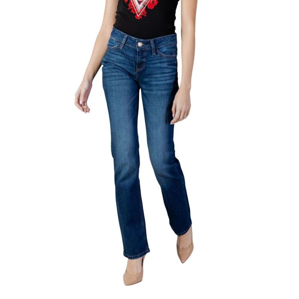 Guess Blue Cotton Skinny Women's Jeans